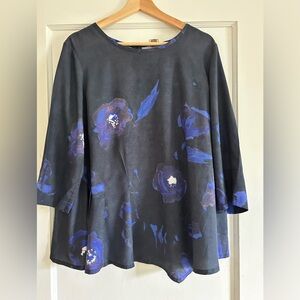 Poetry swingy floral tunic top